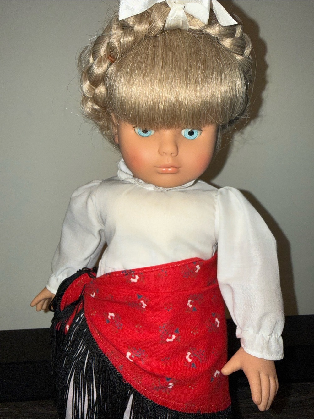 Lissi fashion Gretchen Doll 16 1/2 inches made in west Germany Vintage